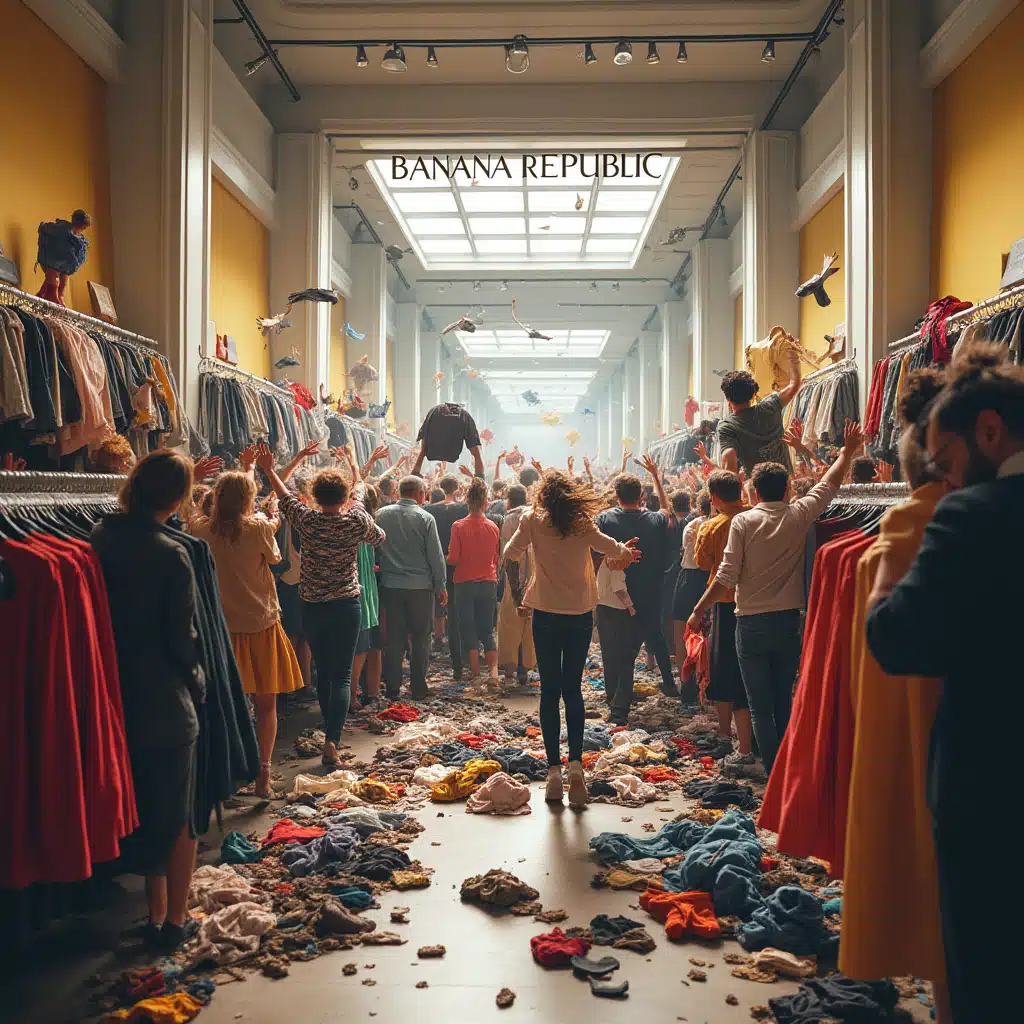 is banana republic fast fashion