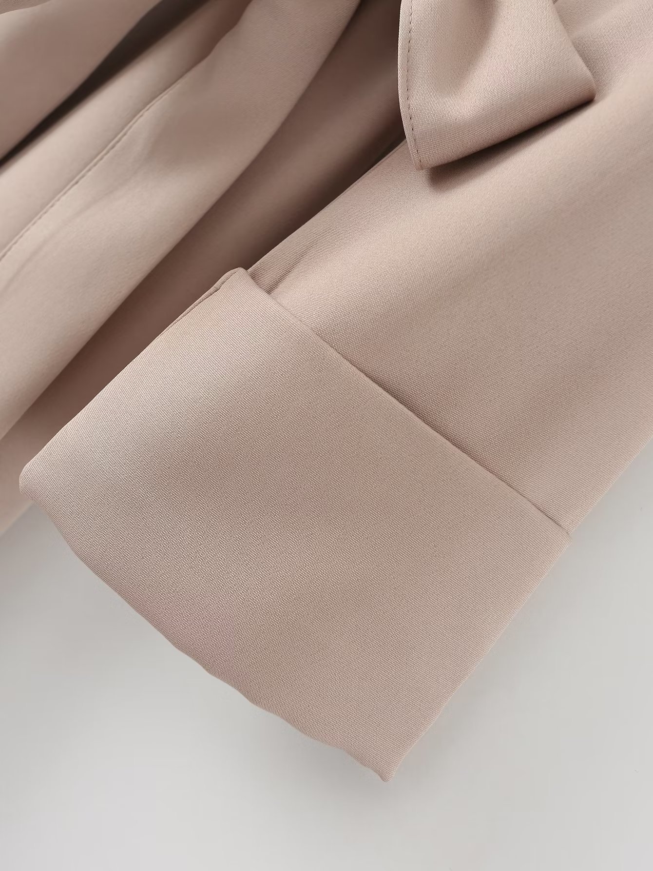 Nour – Spring Solid Color Collared Long Sleeve Dress | fashilyx Nour – Spring Solid Color Collared Long Sleeve Dress | fashilyx