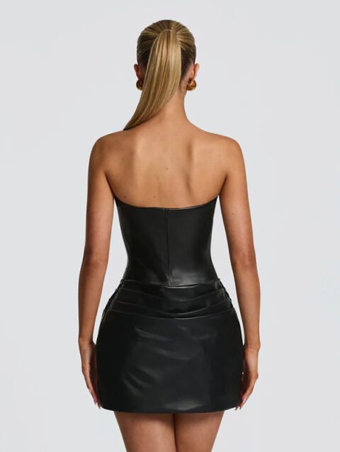 Chaima - Solid Color Fall Dress Elegant | FASHILYX