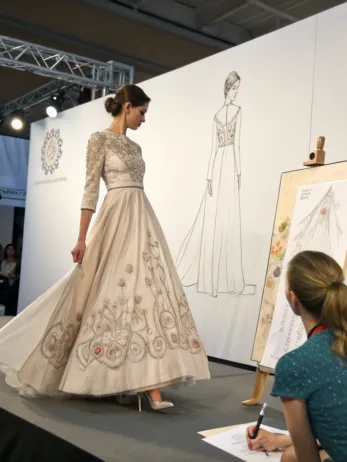 how do you draw a dress