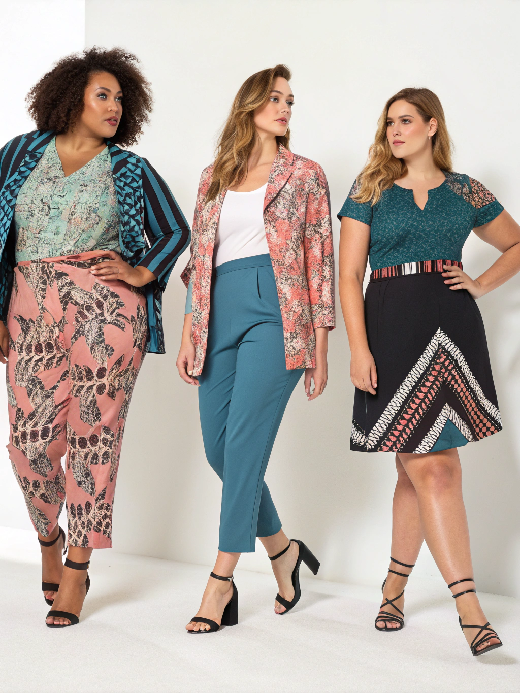 Essential wardrobe pieces for every body type laid out stylishly