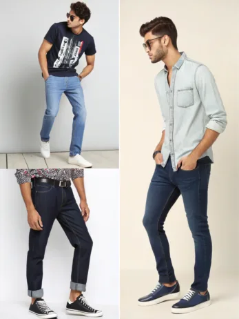 how to dress skinny jeans men