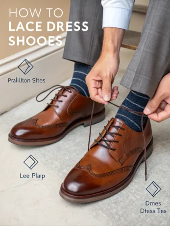 how to lace dress shoes