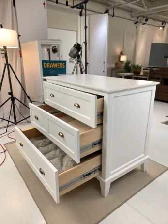 how to remove dresser drawers