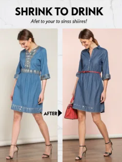 how to shrink a dress