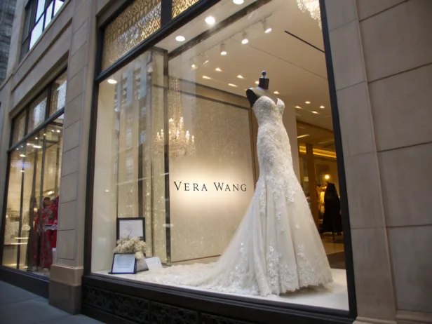 how much is a vera wang wedding dress