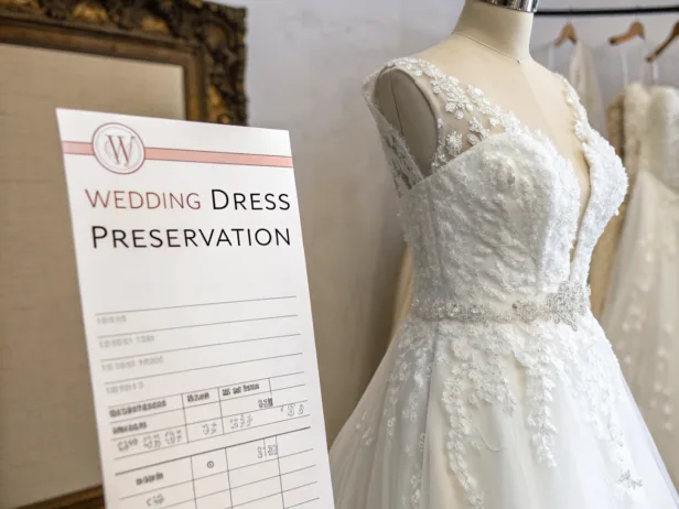 how much is it to preserve a wedding dress