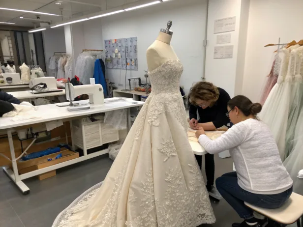 how to make a wedding dress