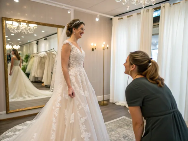 how to pick a wedding dress