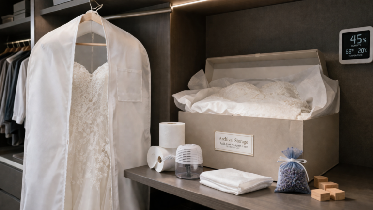 How Do You Store A Wedding Dress? 7 Essential Tips
