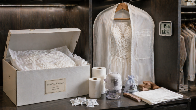 How Do You Store A Wedding Dress? 7 Essential Tips