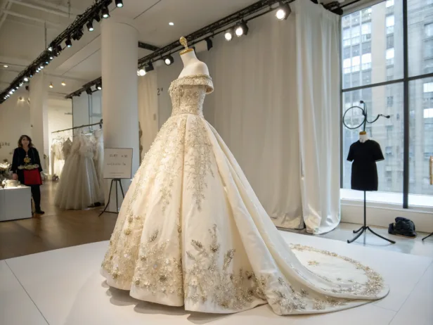 how much is an oscar de la renta wedding dress