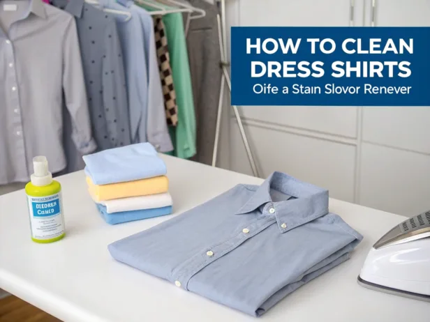 how to clean dress shirts