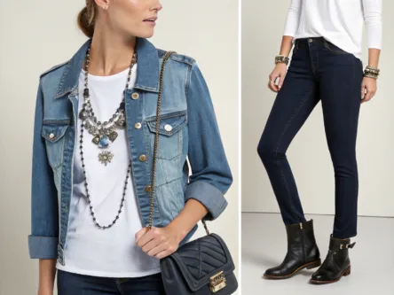 how to dress with denim jacketfashilyx