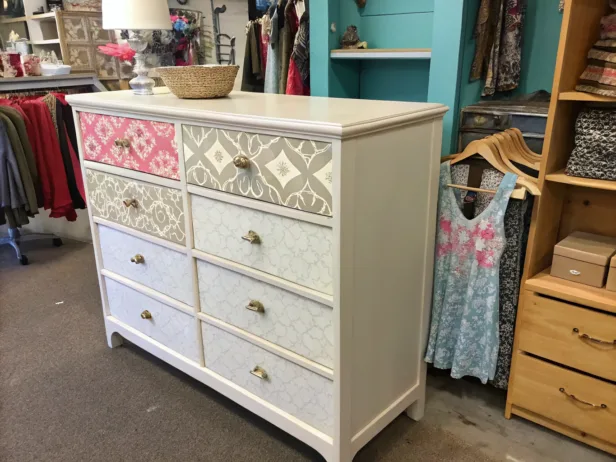 how to repaint a dresser