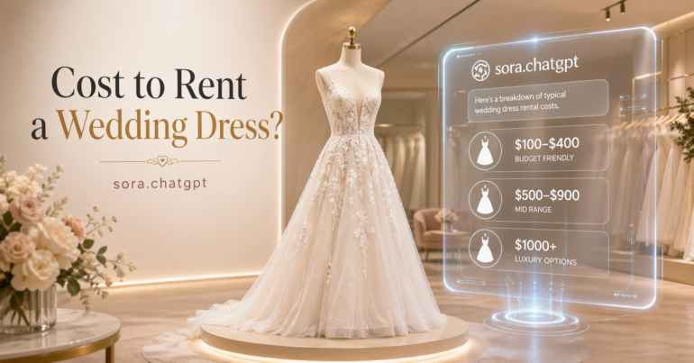 How Much Does It Cost to Rent a Wedding Dress?