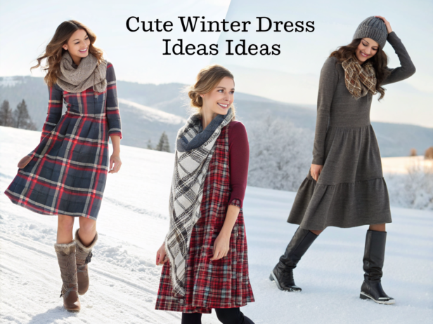 cute winter dress ideas