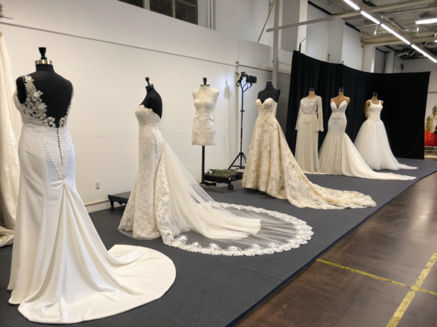 train lengths for wedding dresses