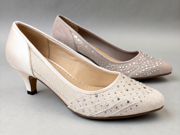 comfortable low heel dress shoes for wedding