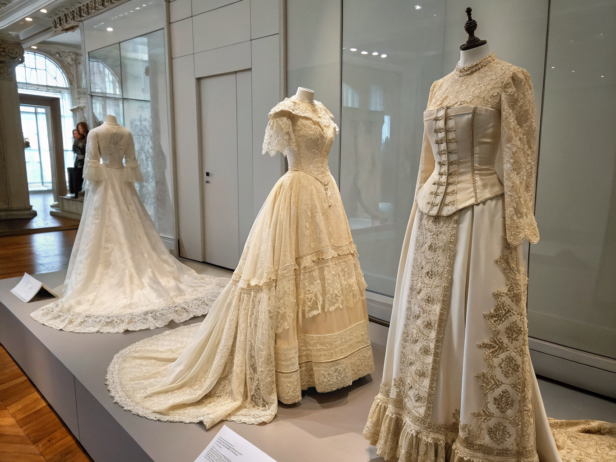victorian age wedding dresses