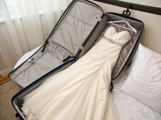 wedding dress garment bag