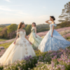 disney princess in wedding dresses