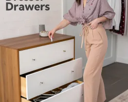 how to remove dresser drawers